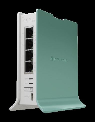 Mikrotik hAP безжичен рутер Гигабитов...